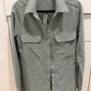 Solid Citizen Equestrian gingham button-Up Shirt